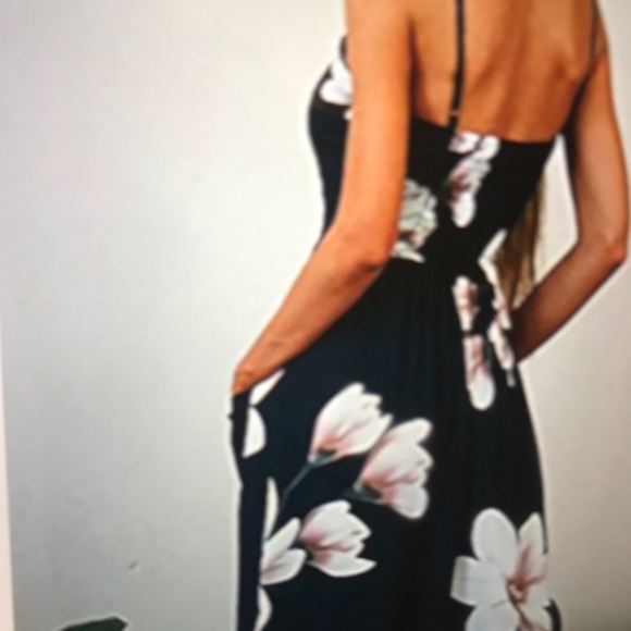 Bohemian flowered summer dress - Picture 2 of 5